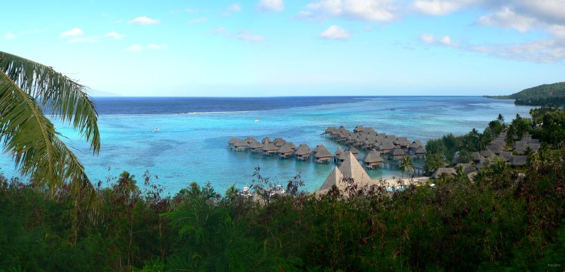 48- L'hotel Sofitel les pieds dans le lagon 